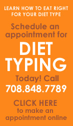Make an Appointment for Diet Typing Today!